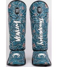 Venum x Tawanchay Shinguards Blue/White