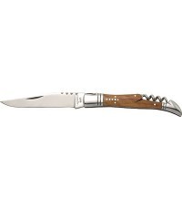 Pocket Knife Laguiole Classic Multi Olive Tree Wood Handle, 20.2cm