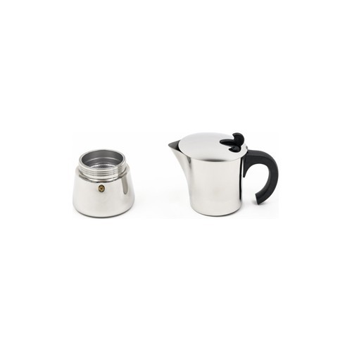 Stainless Steel Espresso Maker BasicNature, 9 Cups