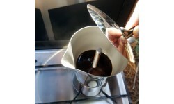 Nerūdijančio plieno espreso kavinukas BasicNature, 6 puodeliai