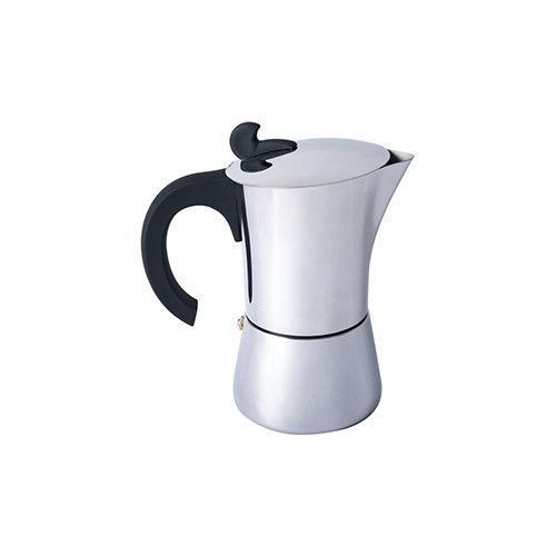 Stainless Steel Espresso Maker BasicNature, 4 Cups