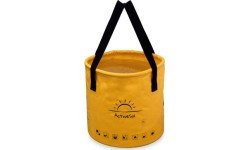 Складное ведро ActiveSol 10 л, жёлтое
