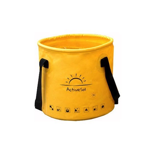 Sudedamas kibiras ActiveSol 10 l, geltonas