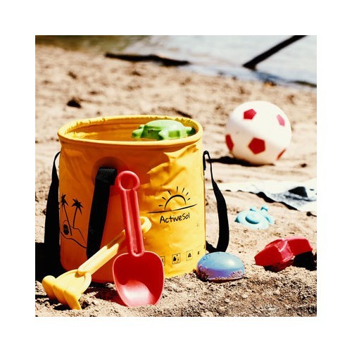 Bucket ActiveSol Collapsable 10L, Yellow