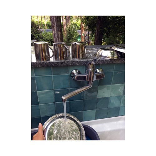 Stainless Steel Plate BasicNature, 23.5cm
