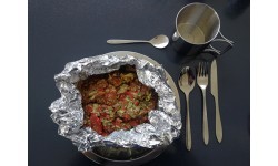 Stainless Steel Plate BasicNature, 23.5cm