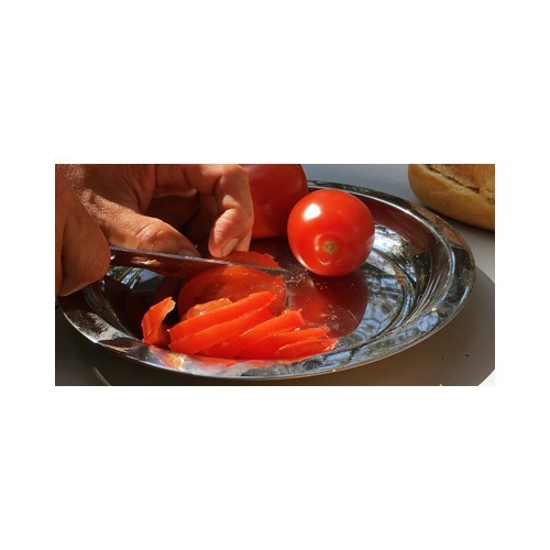 Stainless Steel Plate BasicNature, 23.5cm