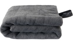 Rankšluostis BasicNature Terry, 150x85cm, pilkas