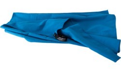 Rankšluostis BasicNature Velour, 85x150cm, mėlynas