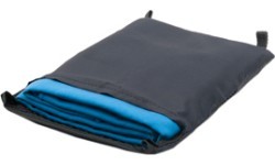 Rankšluostis BasicNature Velour, 85x150cm, mėlynas