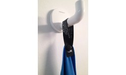 Rankšluostis BasicNature Velour, 85x150cm, mėlynas
