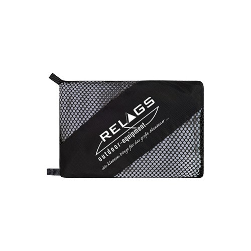 Rankšluostis BasicNature Velour, 120x60 cm, pilkas
