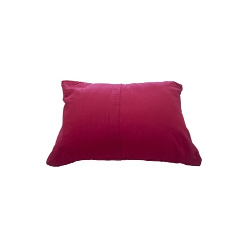 Kelioninė pagalvė BasicNature Travel, 40x30 cm, raudona