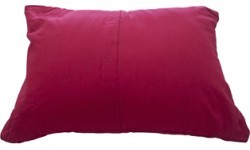 Дорожная подушка BasicNature Travel, 40x30 см, красная