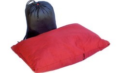 Дорожная подушка BasicNature Travel, 40x30 см, красная