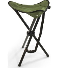 Складной треногий стул Travelchair BasicNature, сталь, зелёный