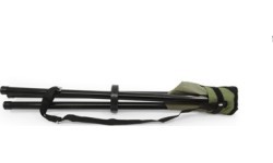 Sulankstomas trikojis taburetas „Travelchair BasicNature“, žalias plieninis