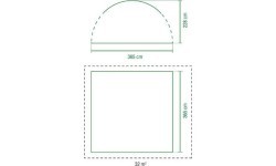 Тент-шатер Coleman Event Shelter Pro L, 3,65x3,65 м