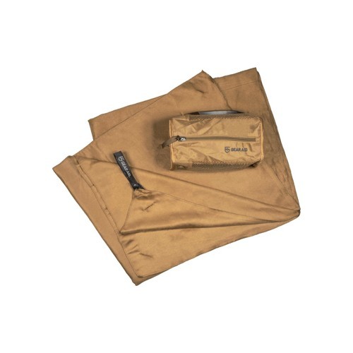 Rankšluostis GearAid Microfiber 90x155cm, Coyote