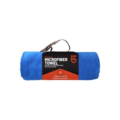 Rankšluostis GearAid Microfiber 75x120cm, mėlynas
