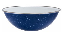 Enamel Bowl Origin Outdoors 20cm, Blue