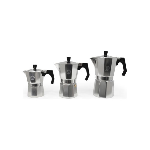 BasicNature Bellanapoli Espresso Maker, 9 Cups