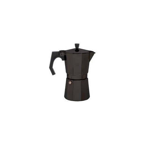 Гейзерная кофеварка BasicNature Bellanapoli, 9 чашек, черная