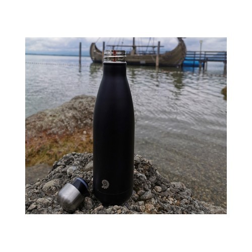 Termosas Origin Outdoors Insulated Daily, 0,5 l, juodas, matinis