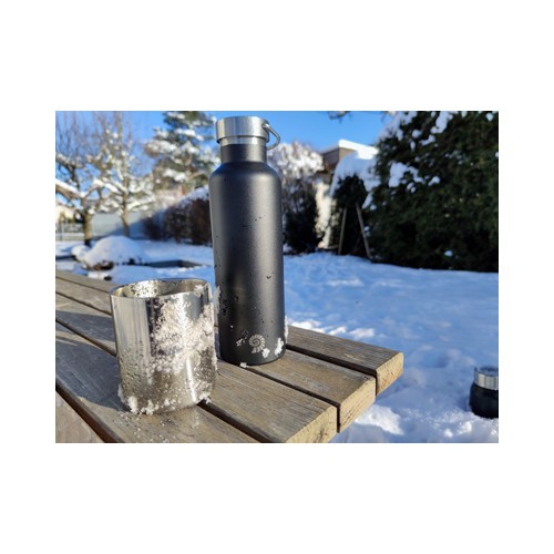 Termosas Origin Outdoors Insulated Active, 0,75 l, juodas, matinis