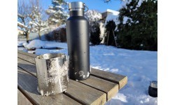 Flask Origin Outdoors Insulated Active, 0.75L, Black, Mat