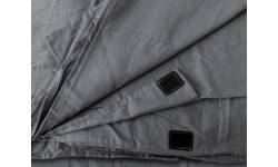 Miegmaišio įklotas Origin Outdoors Cotton Rectangular, pilkas