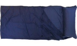 Miegmaišio įdėklas Origin Outdoors Silk, stačiakampis, karališkai mėlynas