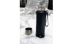 Termosas Origin Outdoors Vacuum PureSteel, 1 l, juodas