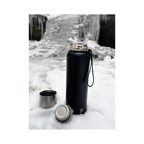 Flask Origin Outdoors Vacuum PureSteel, 1L, Black