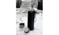 Termosas Origin Outdoors Vacuum PureSteel, 1 l, juodas