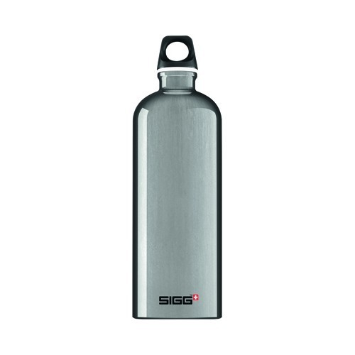Bottle SIGG Alu Drinking Traveller 1L, Aluminium