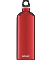 Bottle SIGG Alu Drinking Traveller 1L, Red