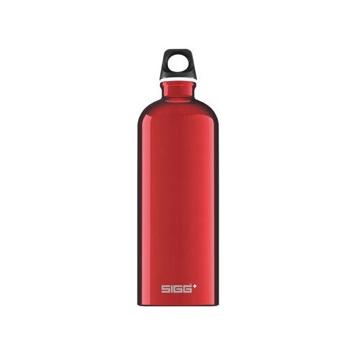 Фляга SIGG Alu Drinking Traveller 1L, красная