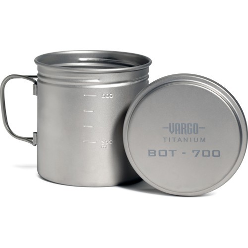 Titaninis puodelis-butelis Vargo Bot, 0,7 l
