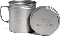 Bottle Pot Titanium Vargo Bot, 0.7l