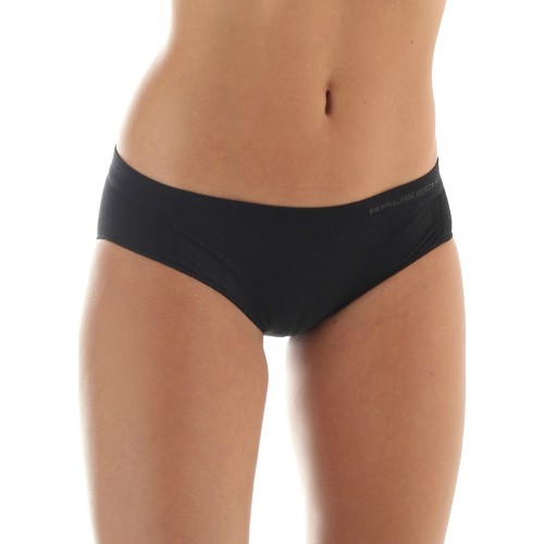 Women’s Seamless Briefs Brubeck Wool Comfort - Black