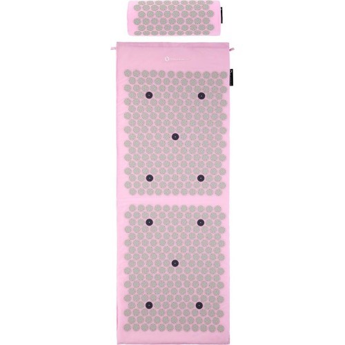 Akupresūros kilimėlio rinkinys AKM04 Pink HMS Premium
