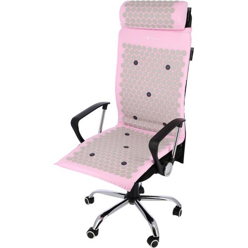 Akupresūros kilimėlio rinkinys AKM04 Pink HMS Premium