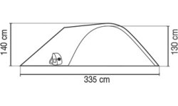 Tent Coleman Darwin Plus, 4 persons