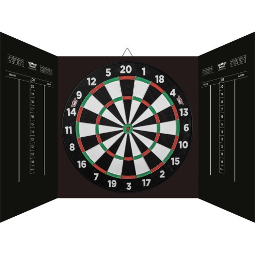 Magnetic Paper Dartboard Cabinet Set Bull’s