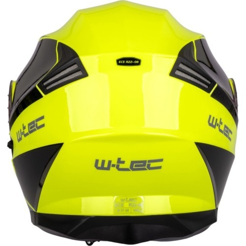 Atverčiamas motociklo šalmas W-TEC Banelmeda - Matinė juoda