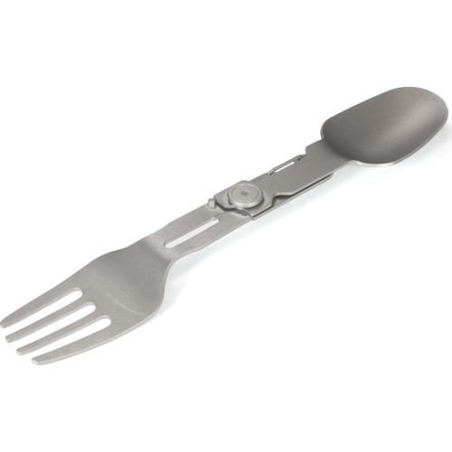 Origin Outdoors titaninė turistinė šakutė-šaukštas Spork Compact