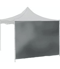 Sidewalls for party tent 2x3m 210D grey WATERPROOF