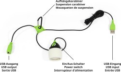 Origin Outdoors LED lempa „Connectable“