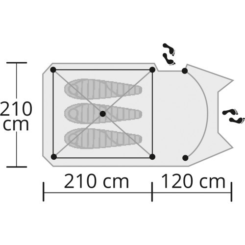 Origin Outdoors Tent 'Hyggelig'